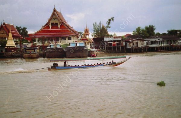 Water Taxi, Mae Nam Chao Phrayal River, Ayutthaya to Bangkok